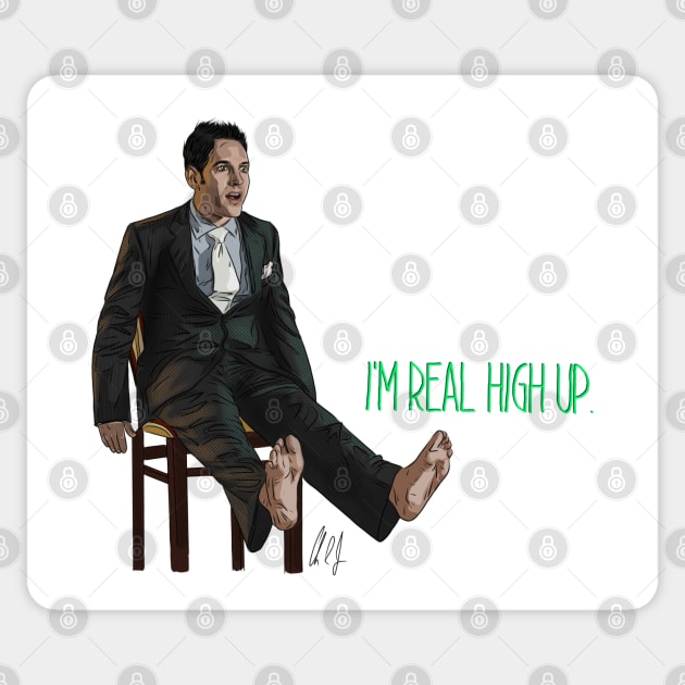 Knocked Up: I'm High Sticker by 51Deesigns